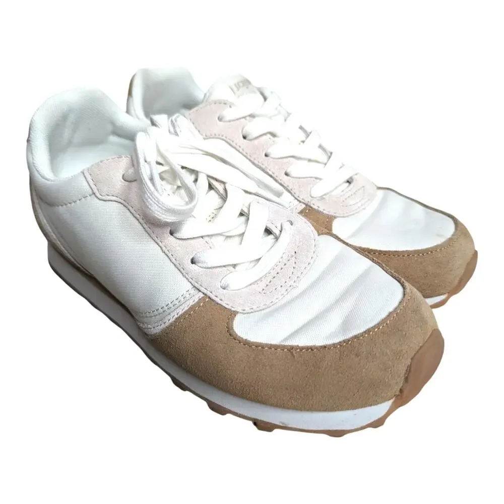 J. Crew Factory nubuck fabric